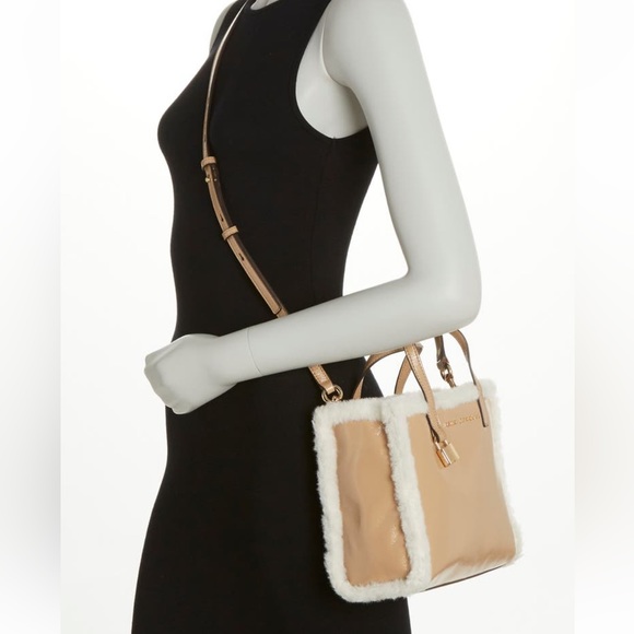 Marc Jacobs Mini grind faux fur trimmed tote - Picture 2 of 5
